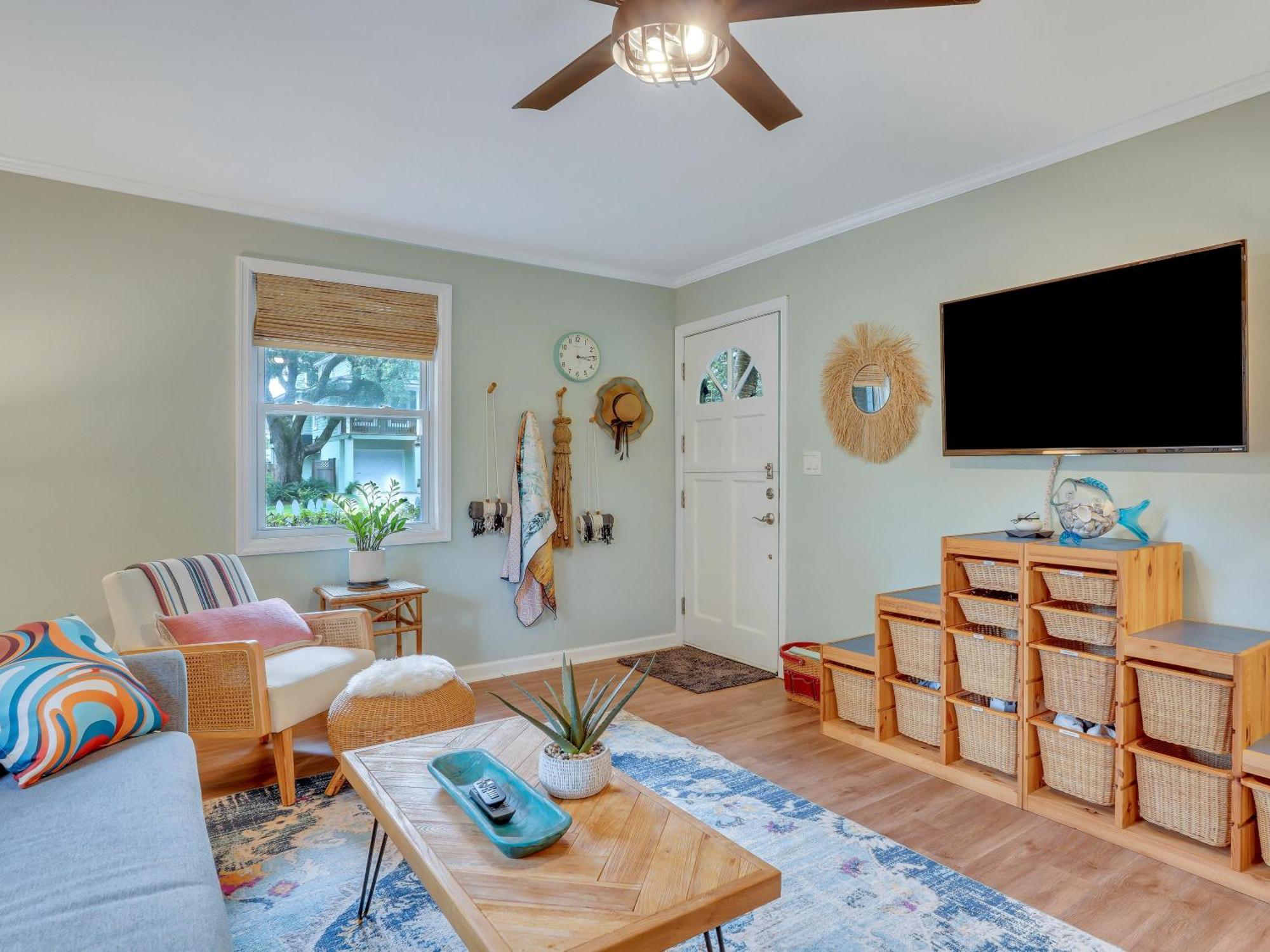 Salt Palms Cottage Tybee Island Bagian luar foto
