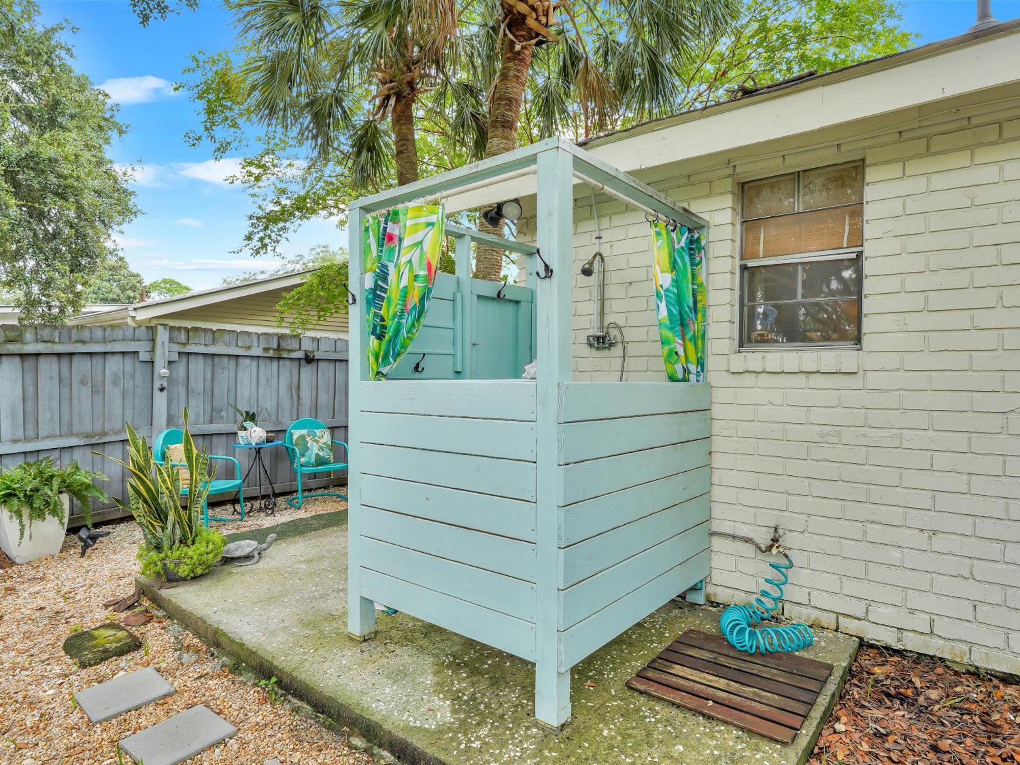 Salt Palms Cottage Tybee Island Bagian luar foto