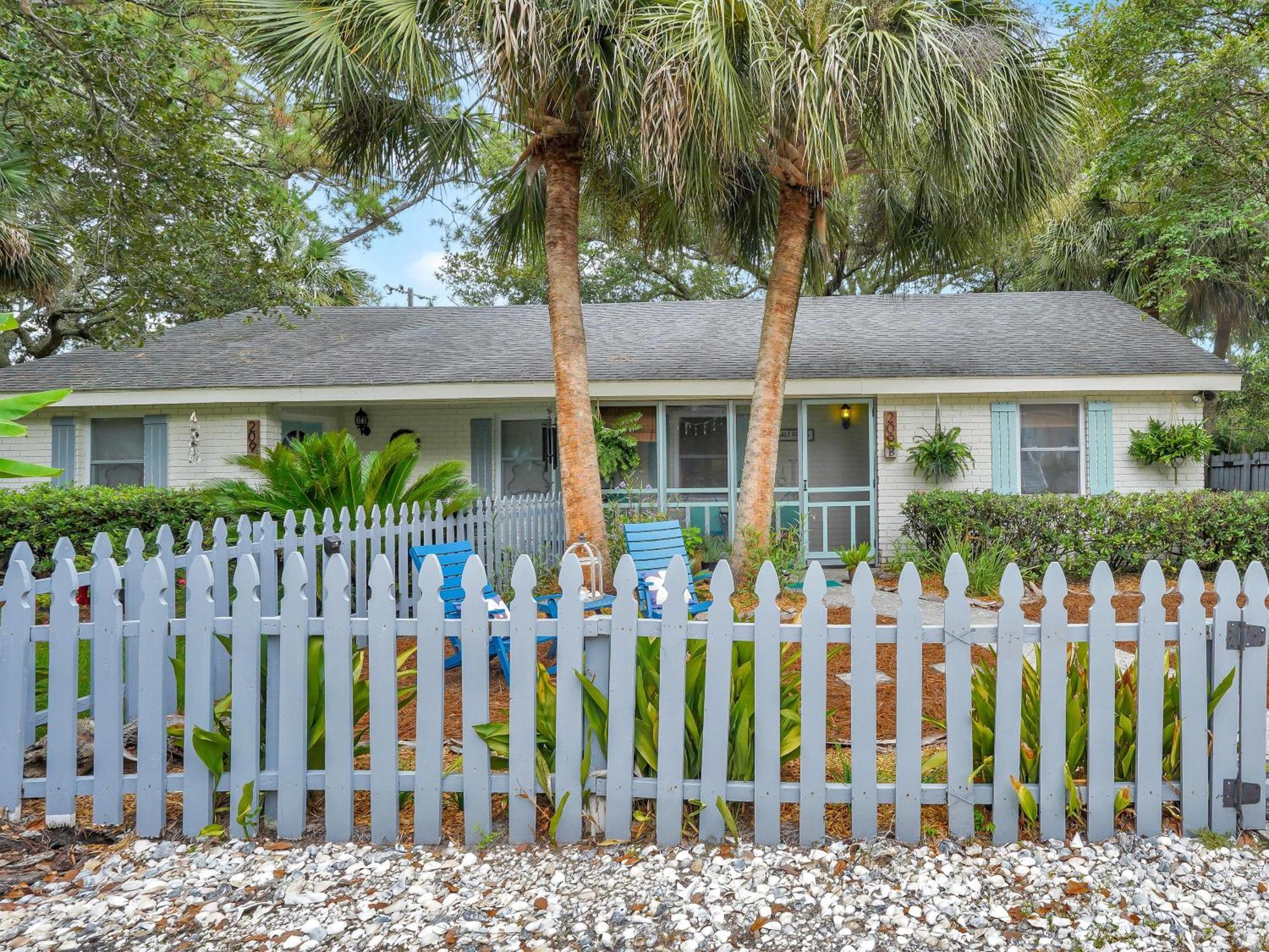 Salt Palms Cottage Tybee Island Bagian luar foto